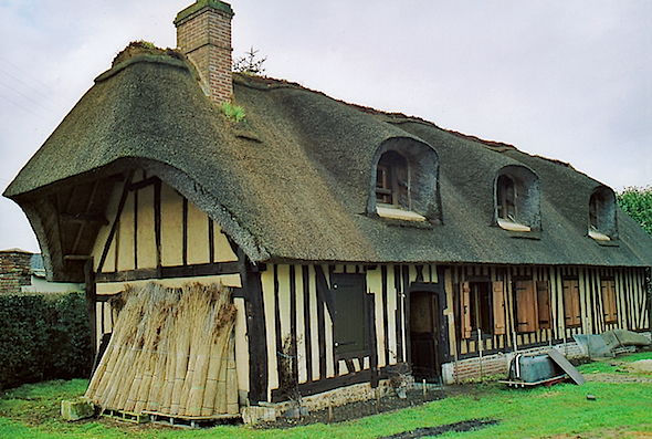 Maison normande torchis 1